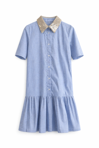 Dalton Dress - Blue