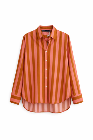 Natal Shirt - Coral Stripes