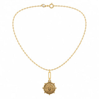Lisboa Charm Necklace - Gold