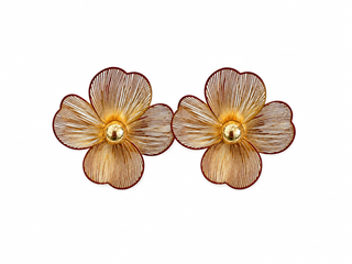 The Poppy Earring - Gold