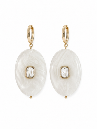 The Amara Earring - Ivory