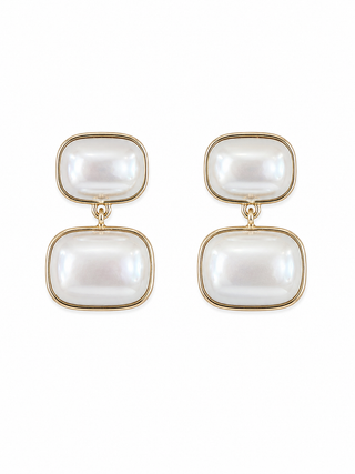 The Calla Earring - Pearl