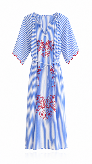 The Isabel Stripped Maxi Dress