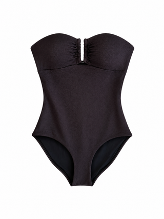 Jetset Bandeau One Piece - Chocolate