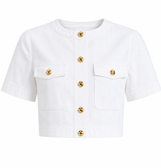 Flora Denim Shirt
