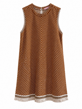 Delphine Knit Fringe Dress