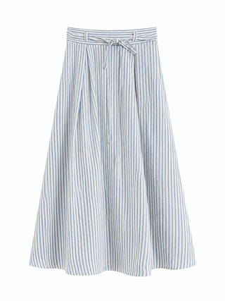 Everyday Pleated Midi Skirt