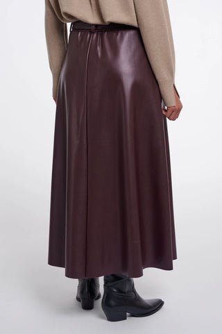 Chelsea Leather Skirt