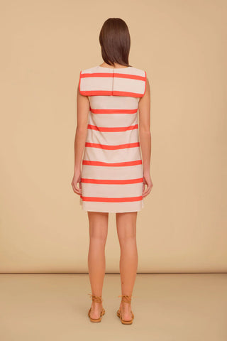 Crew Dress - Beacon Stripes