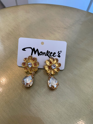 The Daisy Earring - Yellow