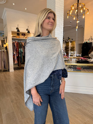 Cashmere Caitlin Poncho