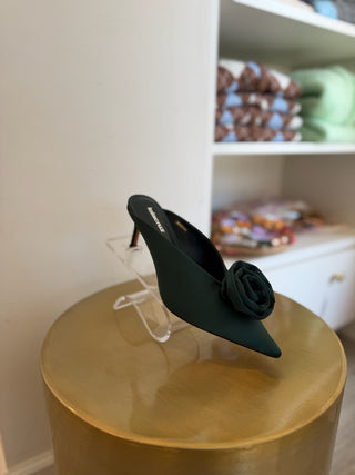 Fiorella Mule 65 - Royal Green