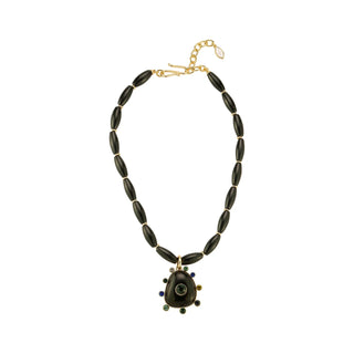 Devina Necklace - Black Multi
