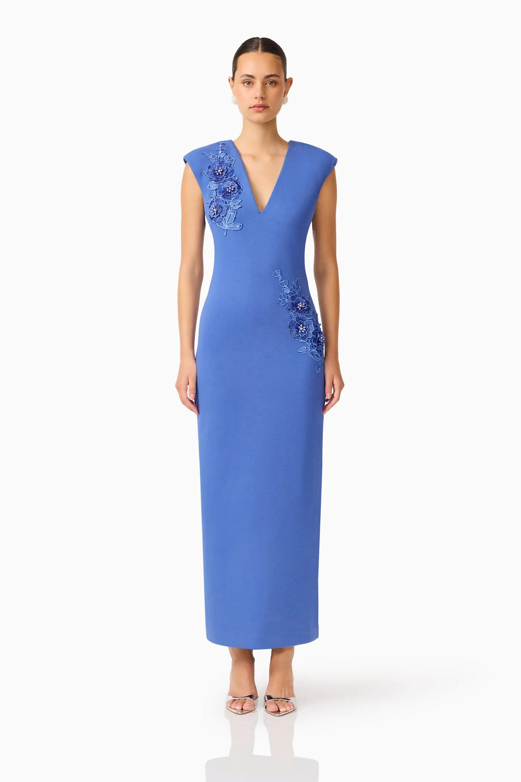 cornflower blue cocktail dress Talitha Column Maxi - - M Navy Blue Midi Dress Dangerfield US it’s a striking choice Size:MP