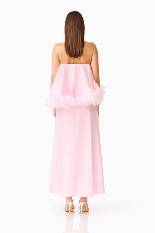 Fiorina Strapless Gown - Pale Pink