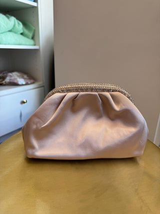 The Virginia Satin Clutch