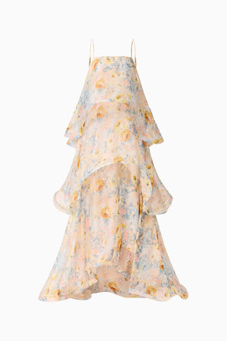 Armani Tiered Maxi Dress