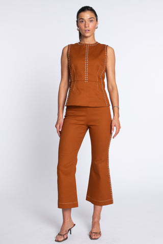 Claire Top - Chocolate