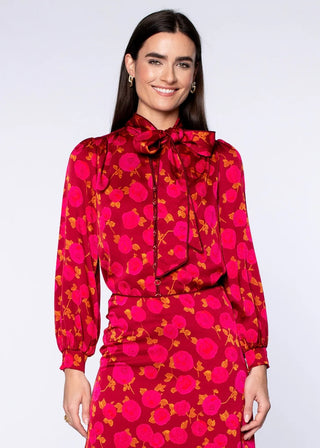 Brit Bow Top - Rosebud
