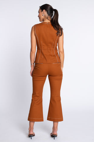 Claire Top - Chocolate