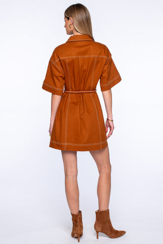Allie Dress - Chocolate