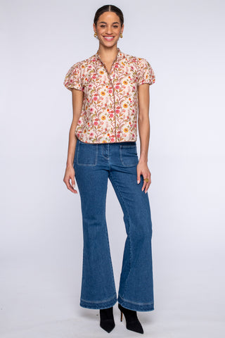 SS Emily Top - Fairytale Floral