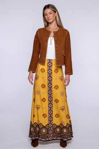 Anita Skirt - Gold Medallion