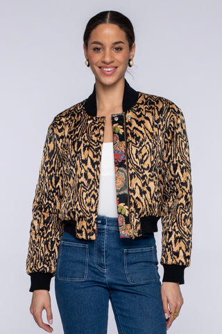 Farley Bomber - Paisley/Burl