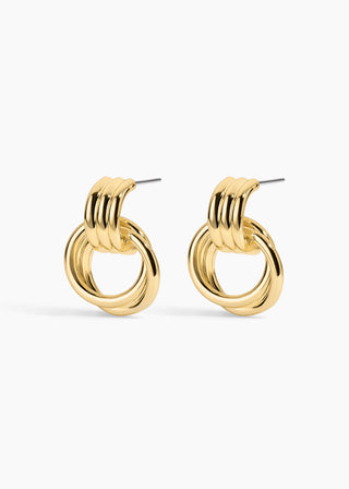 Mini Knocker Earrings - Gold