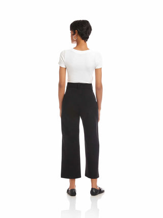 Rylee Cropped Pants - Black