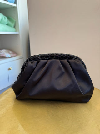 The Virginia Satin Clutch