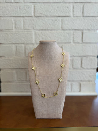 The Clover Necklace - Gold