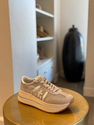 Bethcoin Sneaker - Grey/Silver