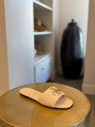 Eleanor Slide - Light Cream