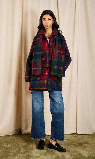 Gaelle Scarf Coat