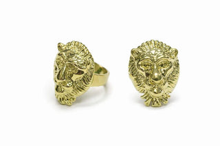 Hear Me Roar Ring - Gold