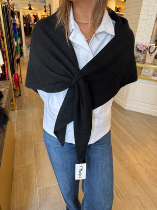The Jamie Wrap Scarf with Loop