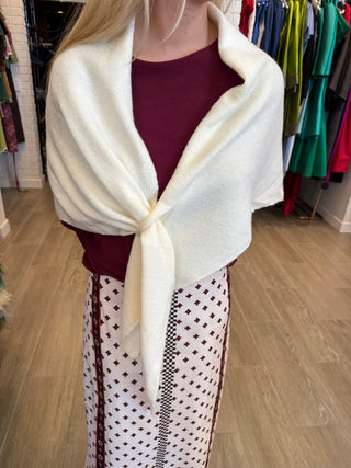 The Jamie Wrap Scarf with Loop