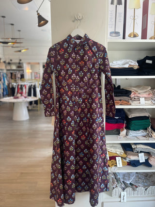 Classic Shirtdress - Holiday Flowers