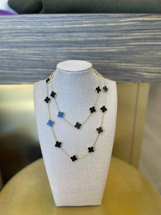 Long Clovers Necklace