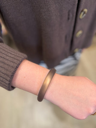 Brynne Bangle - Bronze