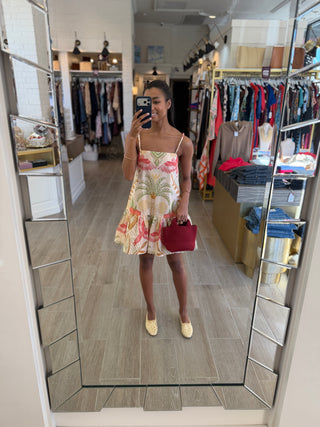 Scarlett Dress - Hibiscus