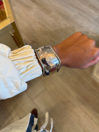 The Tiff Bangle - Silver