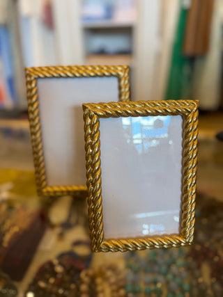 Double Gold Rope Frame 5 x 7