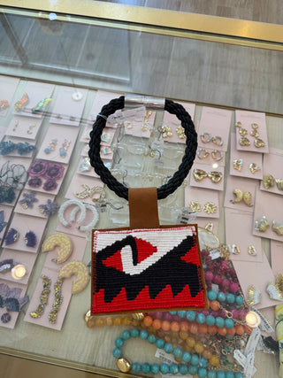 Game Day Kilim Pendant Necklace