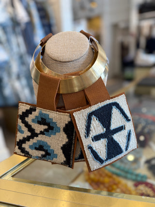 Game Day Kilim Pendant Necklace