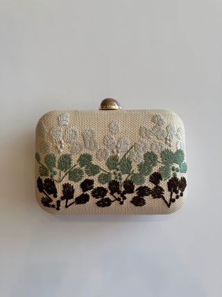 The Flora Handbag - Cream