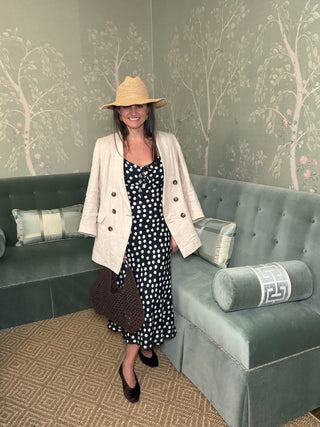 Amy Bias Sundress - Parisian Night