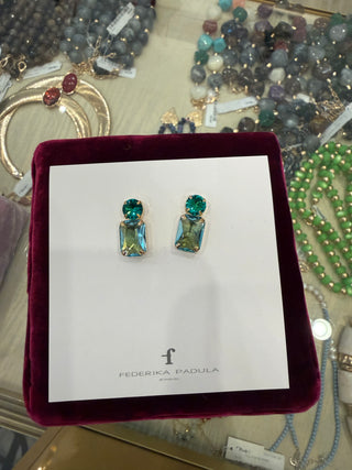 Lucy Octagon Earrings