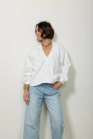 Tucker Sweatshirt - White